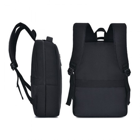 15.6" Casual PU Laptop Backpack With USB Port 03